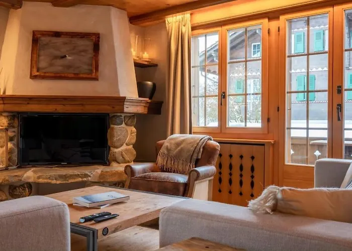 Schuetzenweg 2 - Central & Cozy By Heiti Gstaad Lejlighed